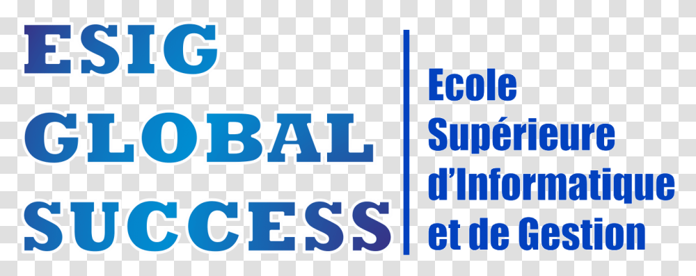 Logo De L Universit Esig Global Success Printing, Number, Trademark Transparent Png
