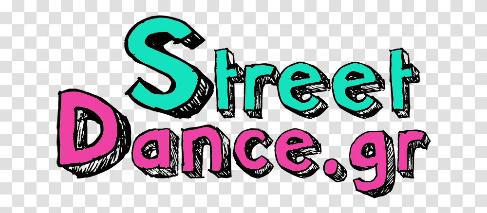 Logo De Street Dance, Alphabet, Word, Number Transparent Png