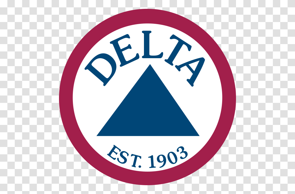 Logo Delta Apparel Logo, Label, Trademark Transparent Png