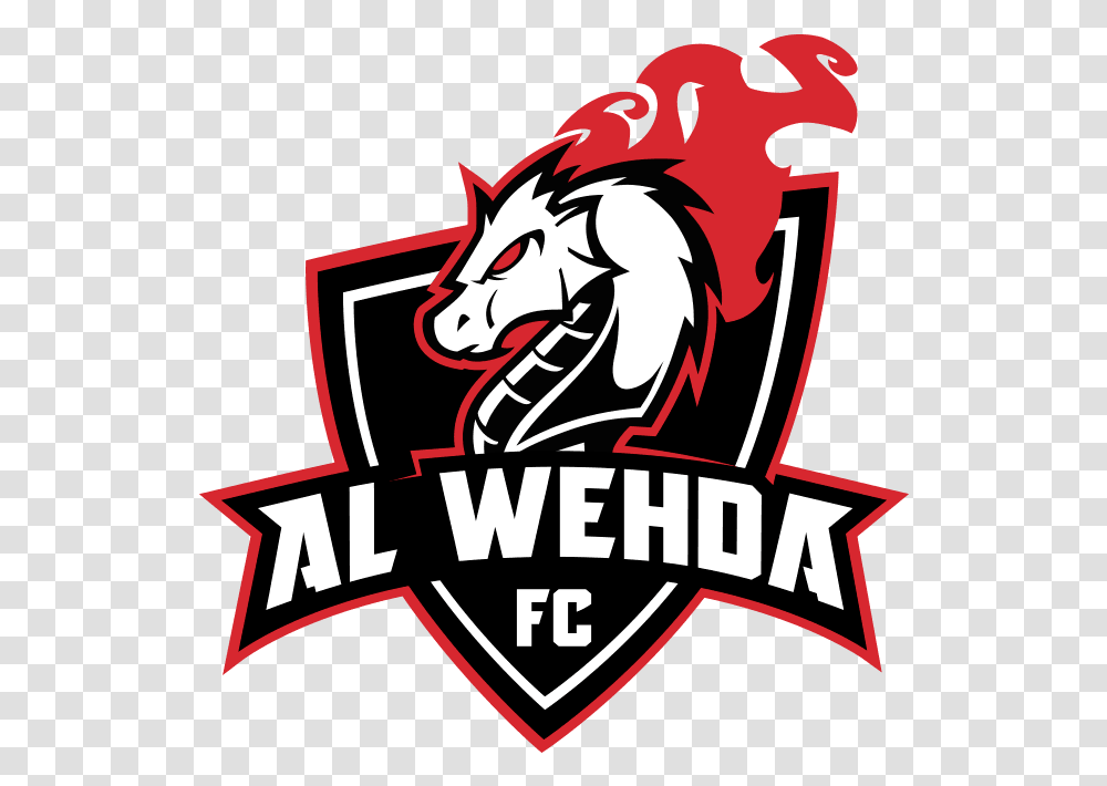 Logo Design 3 Color Al Wehda Fifa, Dragon, Poster, Advertisement Transparent Png