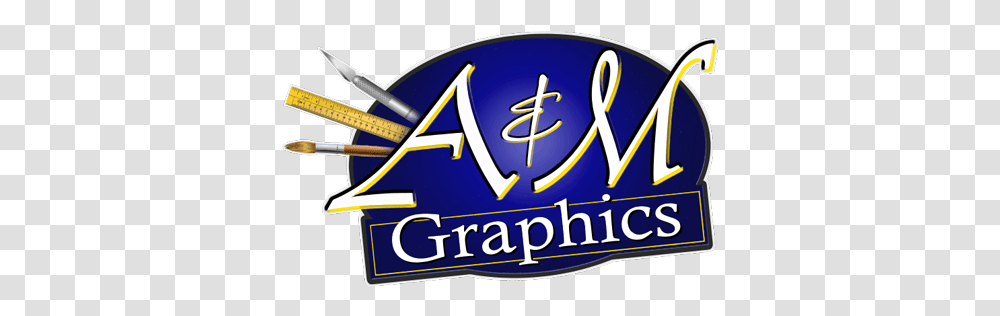 Logo Design Am Graphics Logo, Text, Alphabet, Label, Symbol Transparent Png