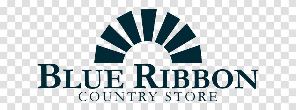 Logo Design Blue Ribbon Country Store, Symbol, Trademark, Text, Poster Transparent Png