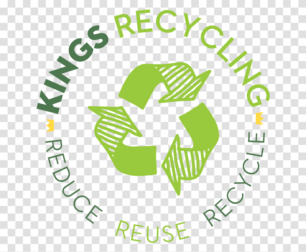 Logo Design By Anastasia V For Kings Recycling Graphic Design, Recycling Symbol, Person, Human, Poster Transparent Png