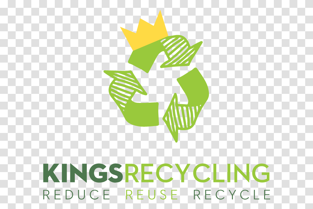 Logo Design By Anastasia V For Kings Recycling Things To Do When Bored, Recycling Symbol, Poster, Advertisement Transparent Png