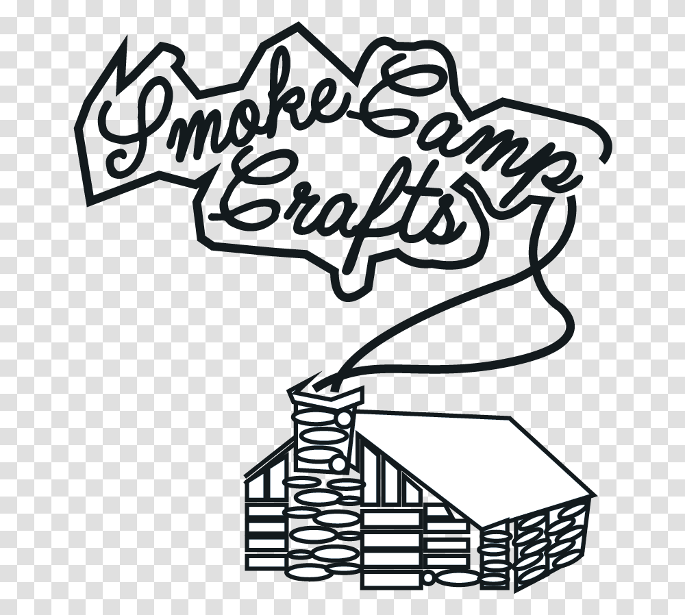 Logo Design By Blinker 00 For Smoke Camp Crafts Cartoon, Nature, Outdoors, Building, Housing Transparent Png