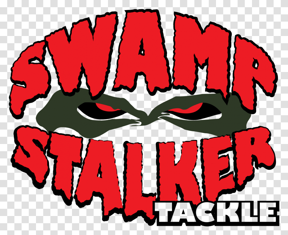 Logo Design By D Fine D Zine For Swamp Stalker Tackle, Label, Poster, Word Transparent Png