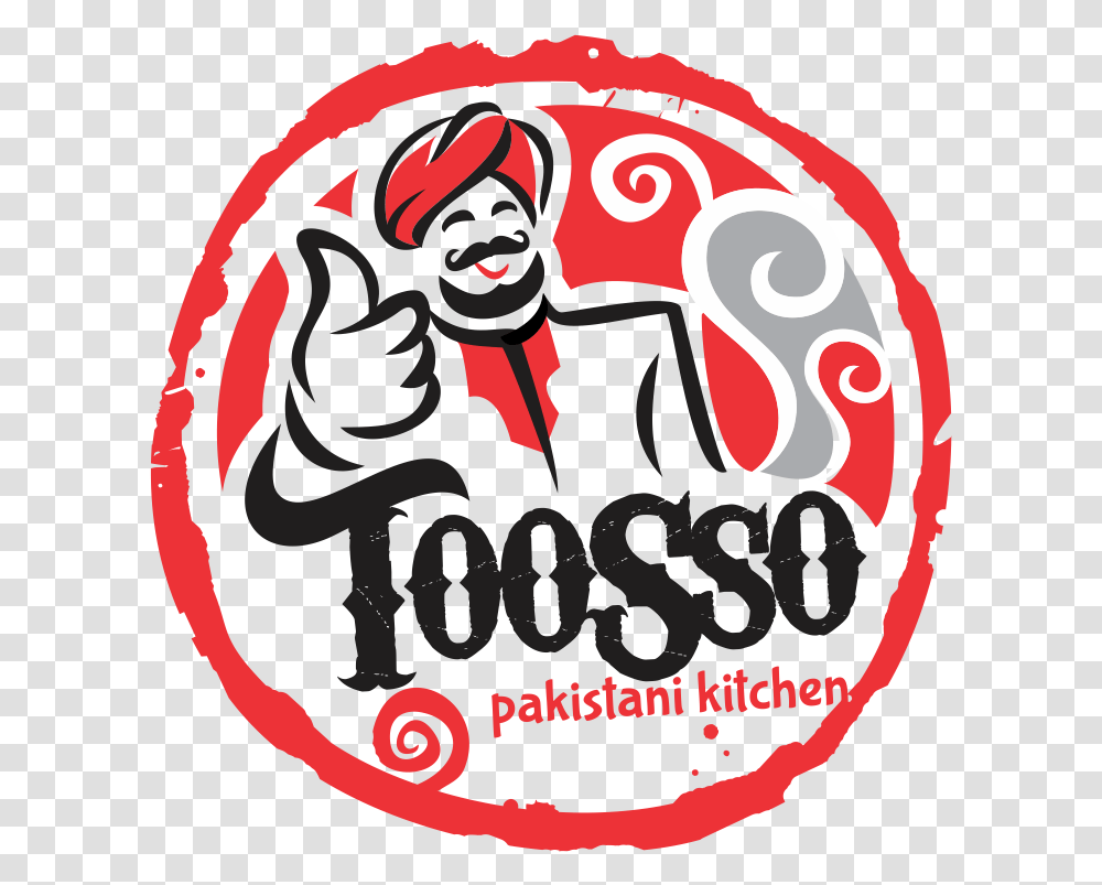 Logo Design By Gigih Rudya For Toosso Pakistani Restaurant Logo, Label, Poster Transparent Png