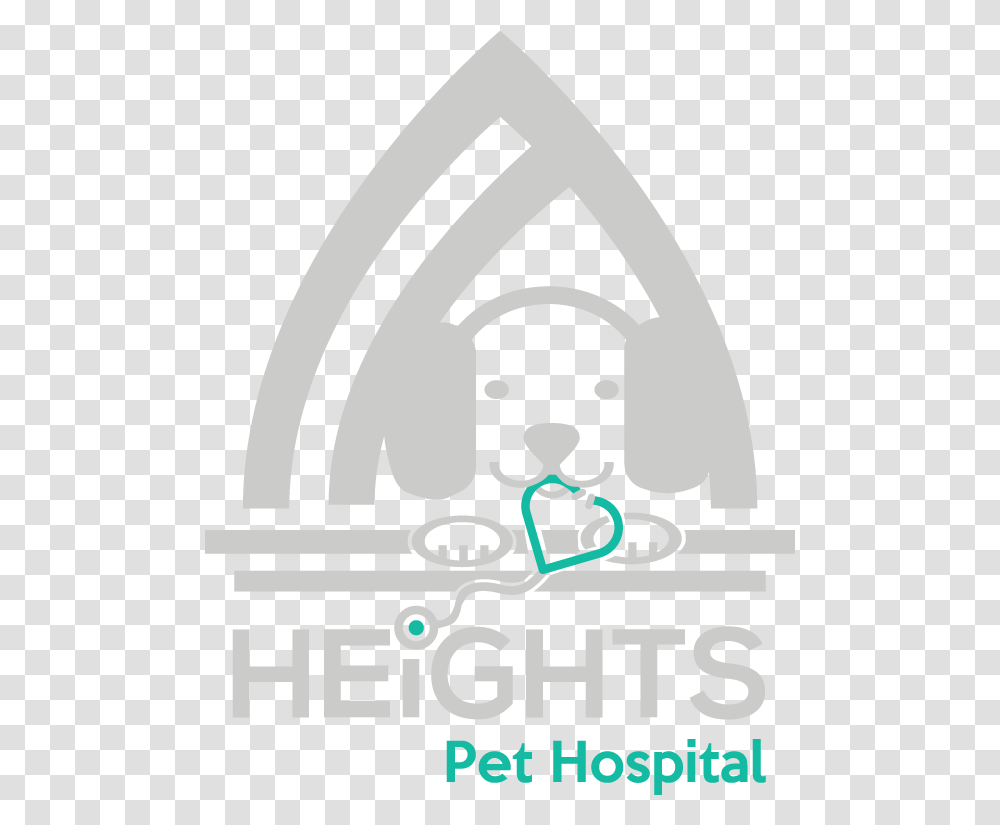 Logo Design By Graphics By G20z For Heights Pet Hospital Illustration, Stencil, Label, Poster Transparent Png