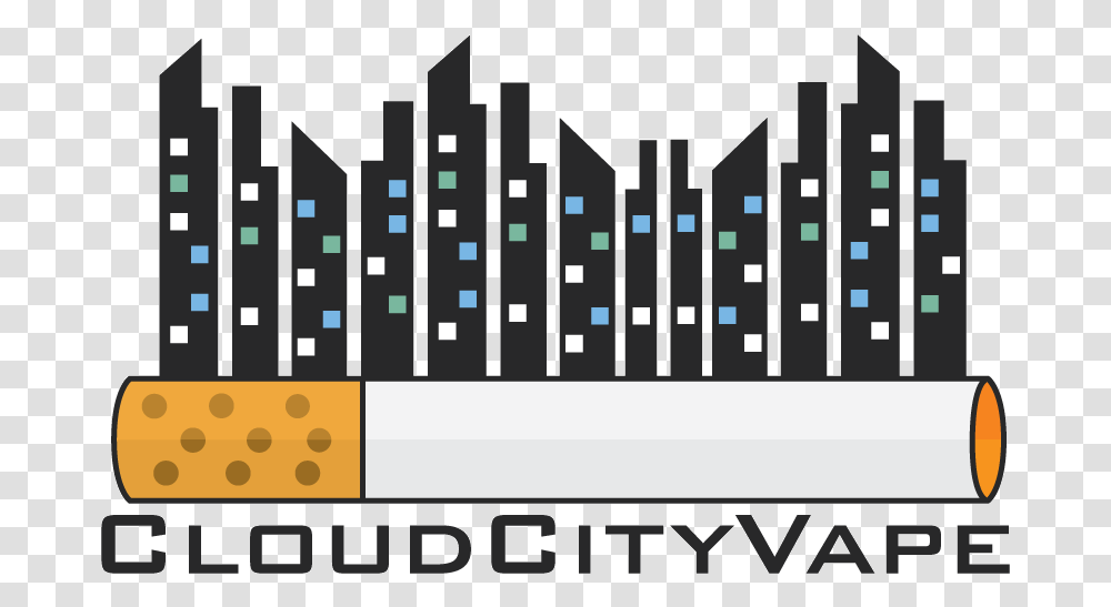 Logo Design By S H A D For Cloud City Vape Graphic Design, Electronics, Hardware, Computer, Scoreboard Transparent Png