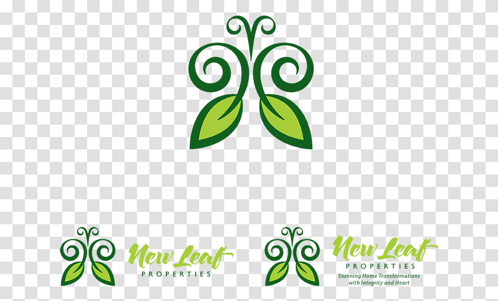 Logo Design By Saulogchito For New Leaf Properties Leaf, Floral Design, Pattern Transparent Png