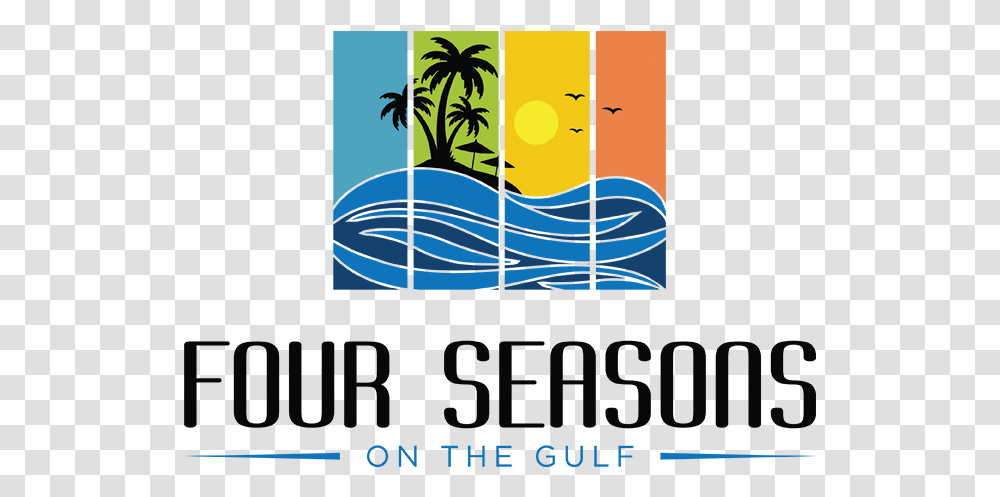 Logo Design By Shadow999 For Four Seasons On The Gulf Graphic Design, Poster, Advertisement Transparent Png