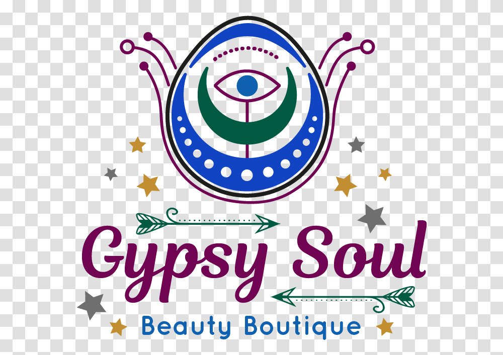 Logo Design By Shanchud For Gypsy Soul Beauty Boutique Graphic Design, Poster, Advertisement Transparent Png