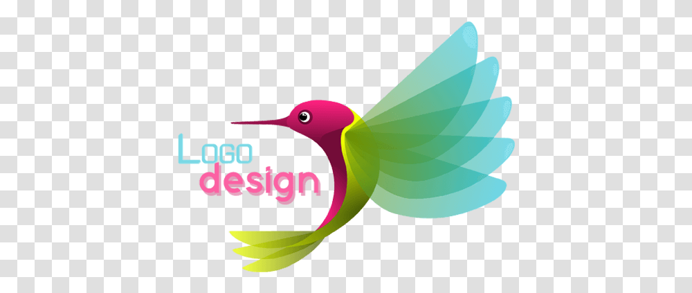 Logo Design Company In Ahmedabad Graphic Logo Design Graphics Logo, Animal, Bird, Hummingbird, Bee Eater Transparent Png
