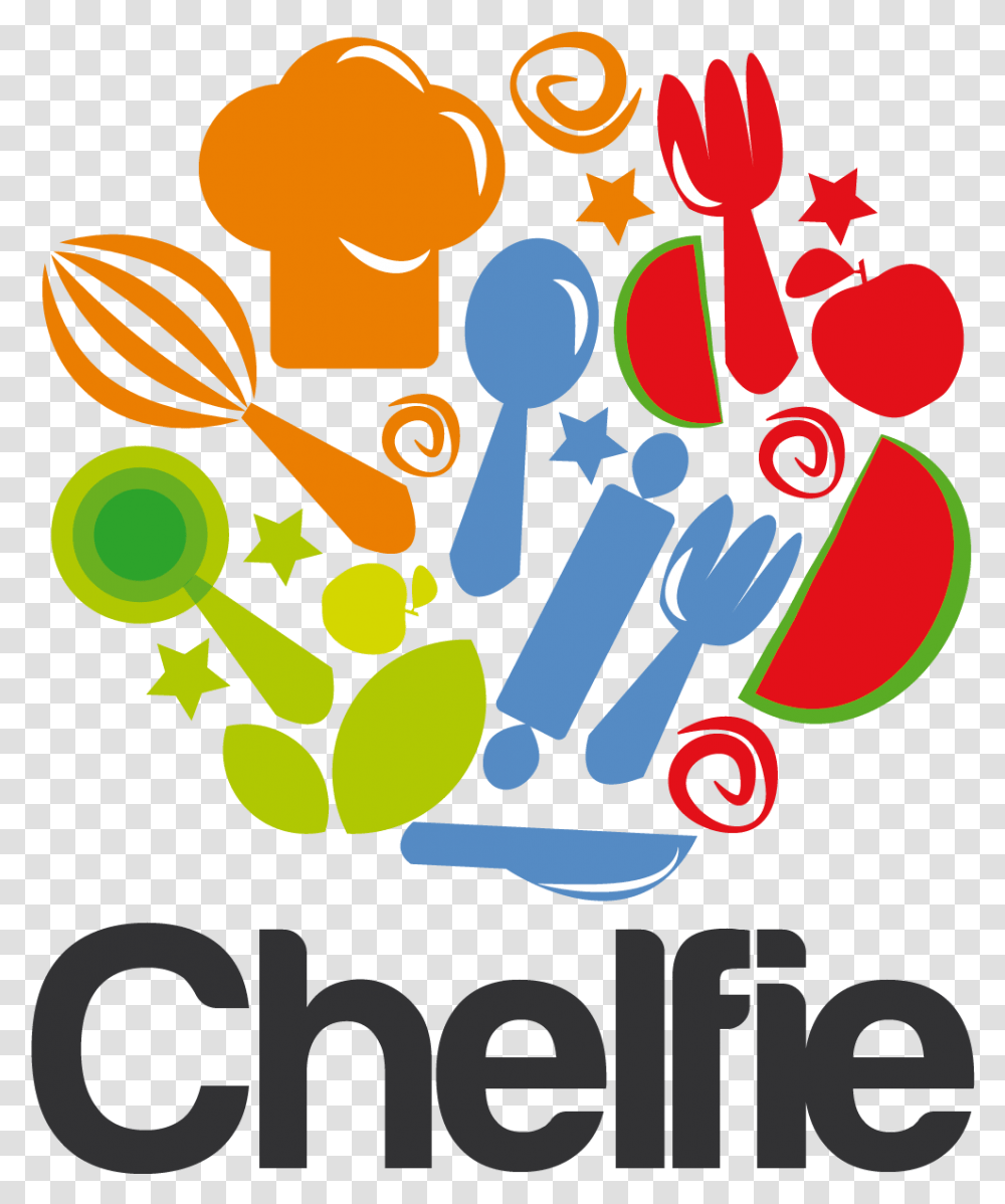 Logo Design Food Service Logo Design, Text, Graphics, Art, Crowd Transparent Png