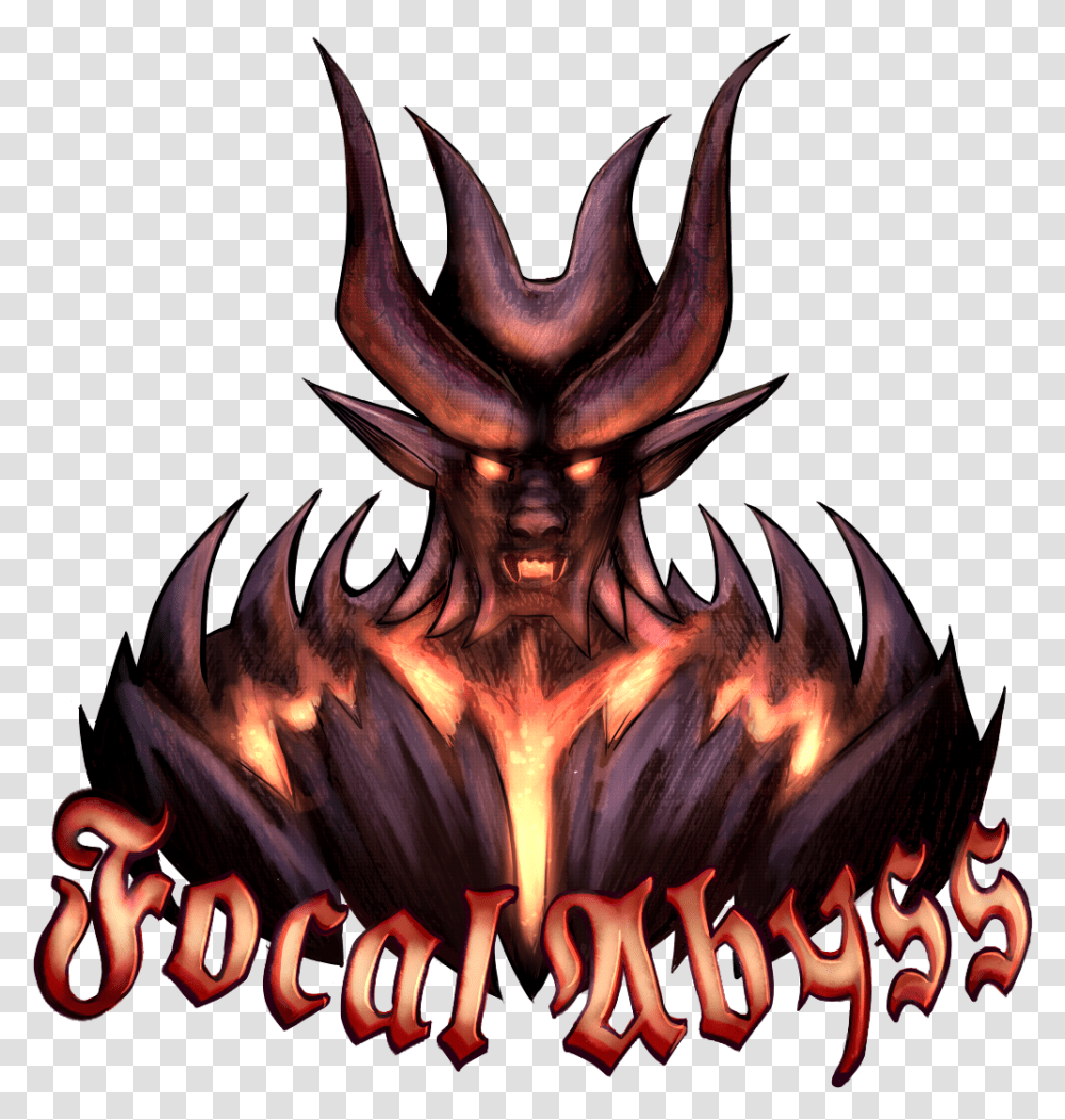Logo Design For A Streamer Demon, Painting, Art, Dragon, World Of Warcraft Transparent Png