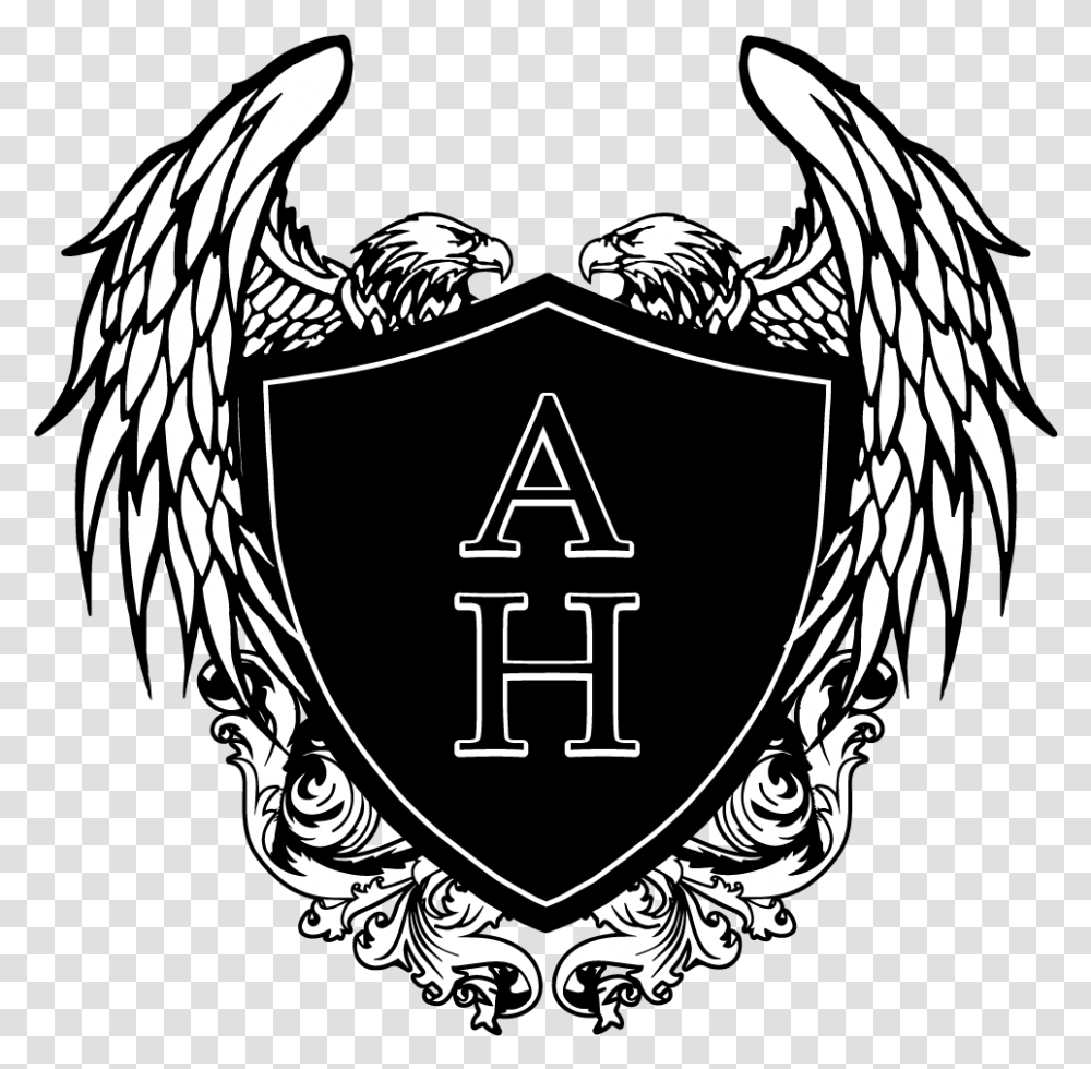 Logo Design For Ah Eagle Vector, Emblem, Symbol Transparent Png