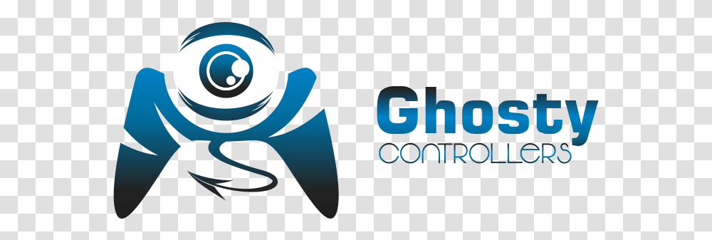 Logo Design For Ghosty Controllers Illustration, Text, Face, Graphics, Art Transparent Png