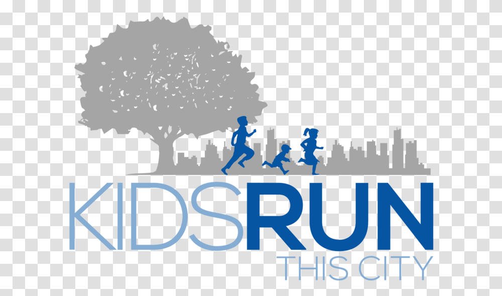 Logo Design For Kids Run This Town Child Running Silhouette, Poster, Advertisement, Alphabet Transparent Png