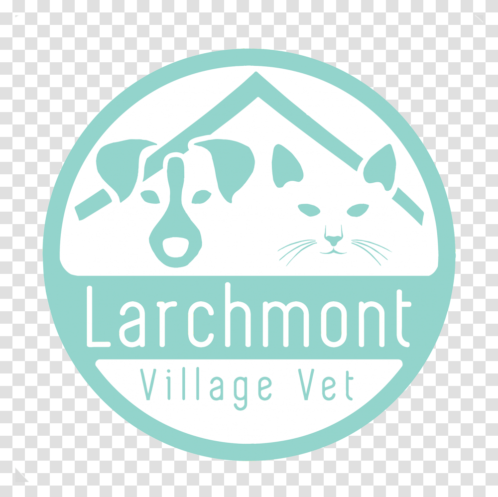 Logo Design For Larchmont Village Vet Circle, Symbol, Text, Graphics, Art Transparent Png
