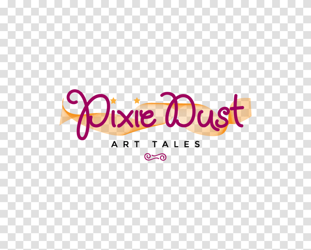 Logo Design For Pixie Dust Art Tales, Light, Neon Transparent Png