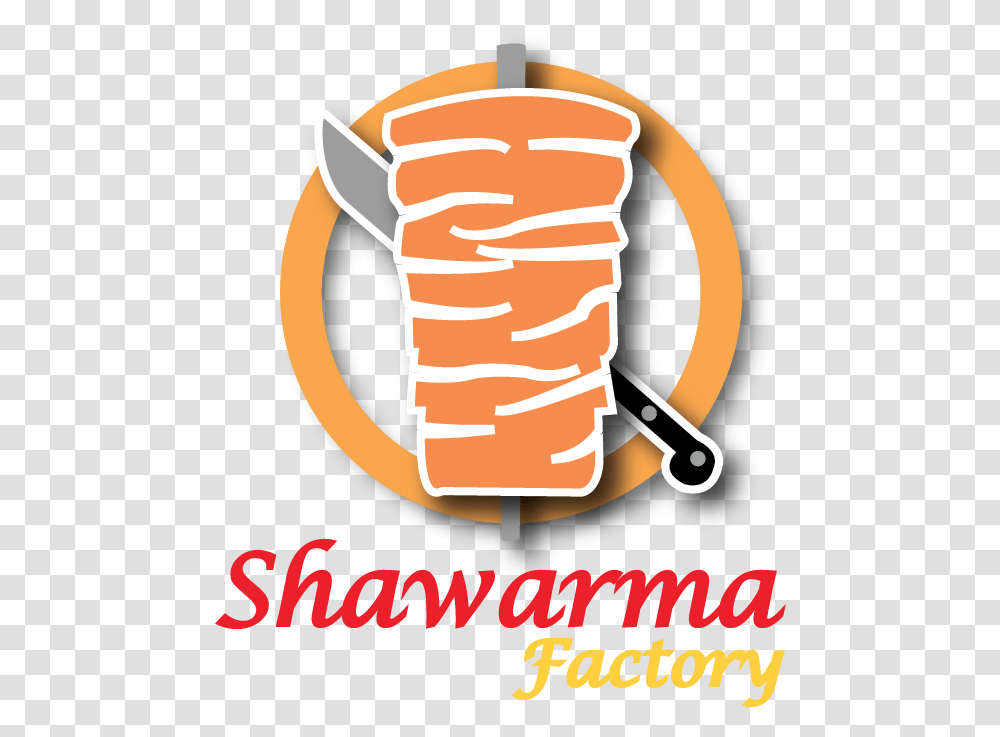 Logo Design For Shawarma Factory Confirmation, Poster, Advertisement, Food, Sweets Transparent Png