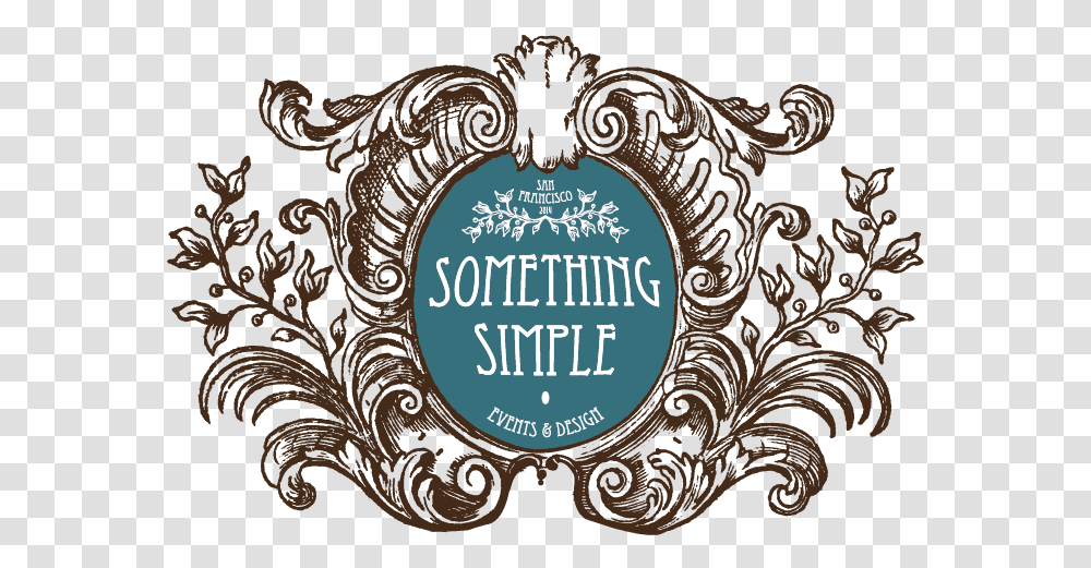Logo Design For Something Simple By Anchor 4585615 Circle, Text, Label, Floral Design, Pattern Transparent Png