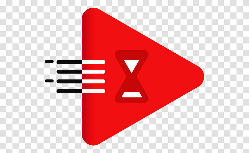 Logo Design For Youtube Watch History Statistics Viewer Triangle, Label, Text, Symbol, Trademark Transparent Png