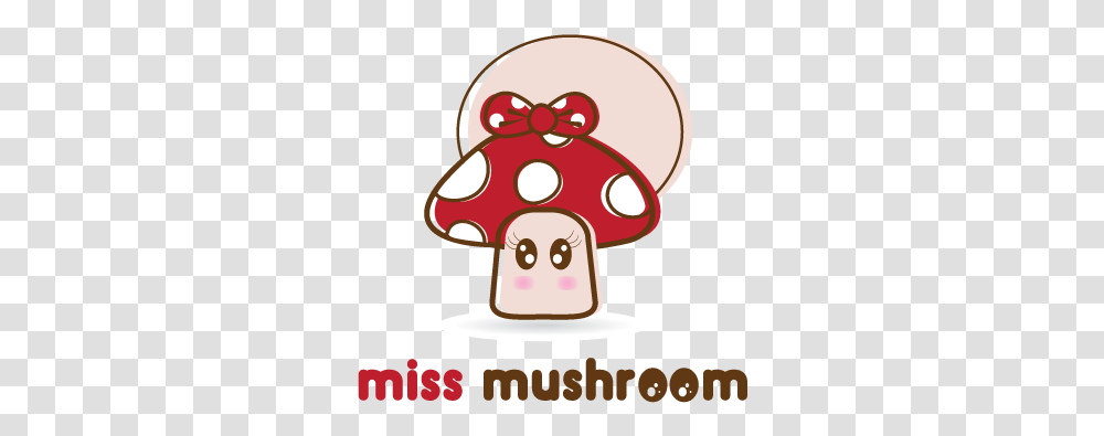 Logo Design Gallery Inspiration Miss Mushrooms, Food, Sweets, Confectionery, Cookie Transparent Png