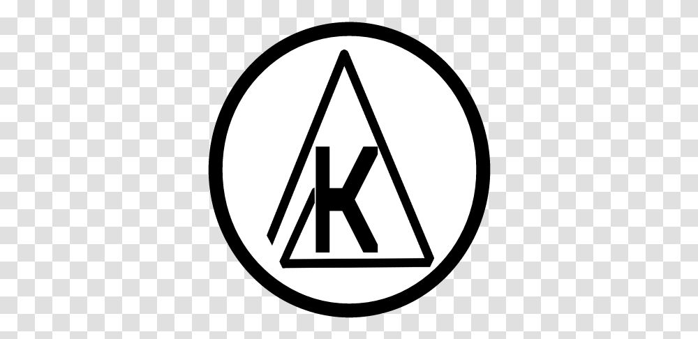 Logo Dessin K Text Freetoedit Picsart K Logo, Sign, Triangle Transparent Png