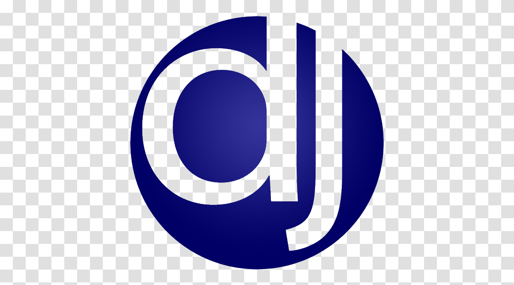 Logo Dj Picture Dj Blue Logo, Symbol, Word, Text, Label Transparent Png