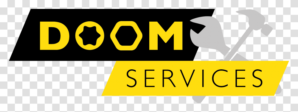 Logo Doom Services, Label, Number Transparent Png