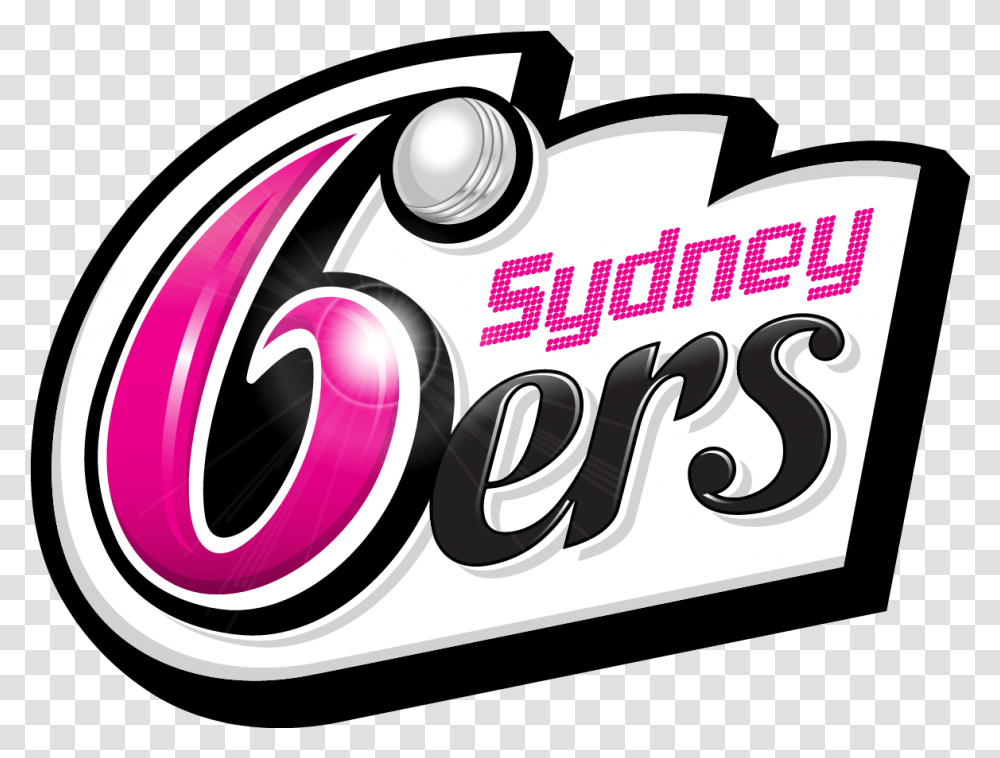 Logo Download Sydney Sixers Logo, Text, Symbol, Number, Clothing Transparent Png