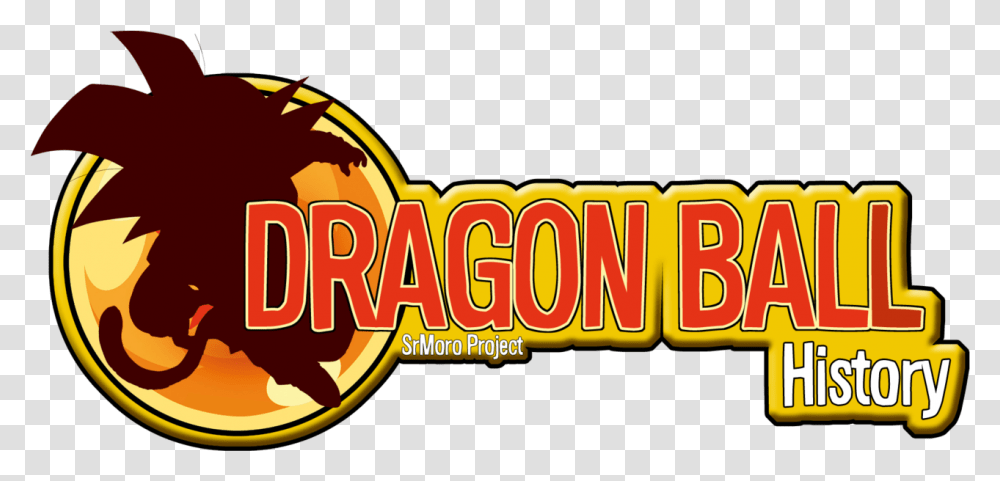 Logo Dragon Ball History Logo, Text, Word, Crowd, Food Transparent Png