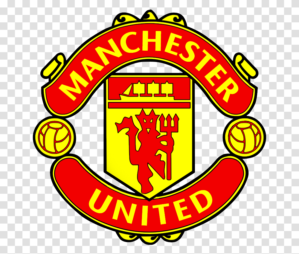 Logo Dream League Manchester United, Trademark, Label Transparent Png