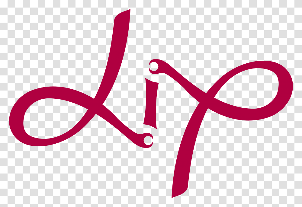 Logo Du Lip Lip Word, Label, Scissors Transparent Png