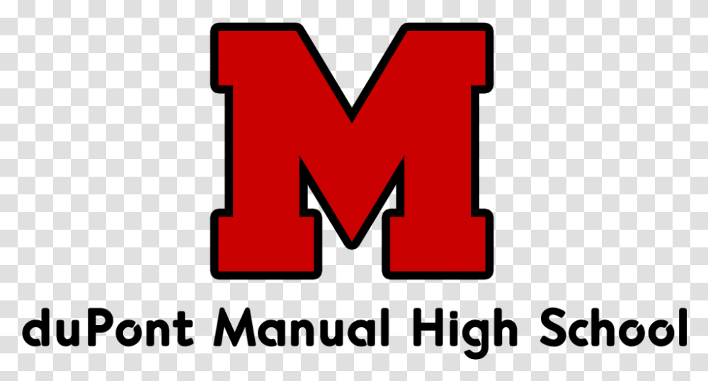 Logo Dupont Manual High School Logo, Alphabet, First Aid Transparent Png