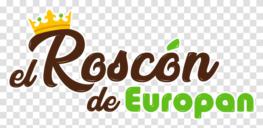 Logo El Roscon De Europan Graphic Design, Label, Alphabet, Dynamite Transparent Png