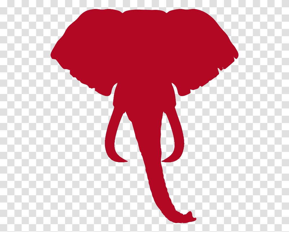 Logo Elephant Head Silhouette Tattoo, Plant, Flower, Blossom, Back Transparent Png