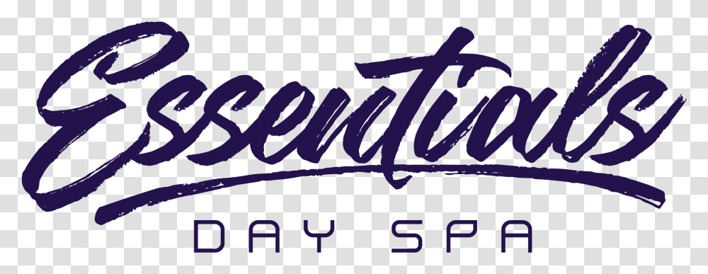 Logo Essentials Day Spa, Calligraphy, Handwriting, Label Transparent Png