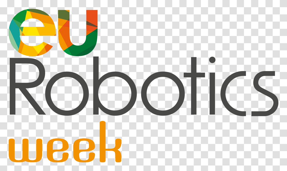 Logo Eurobotic Week Robotics, Alphabet, Number Transparent Png