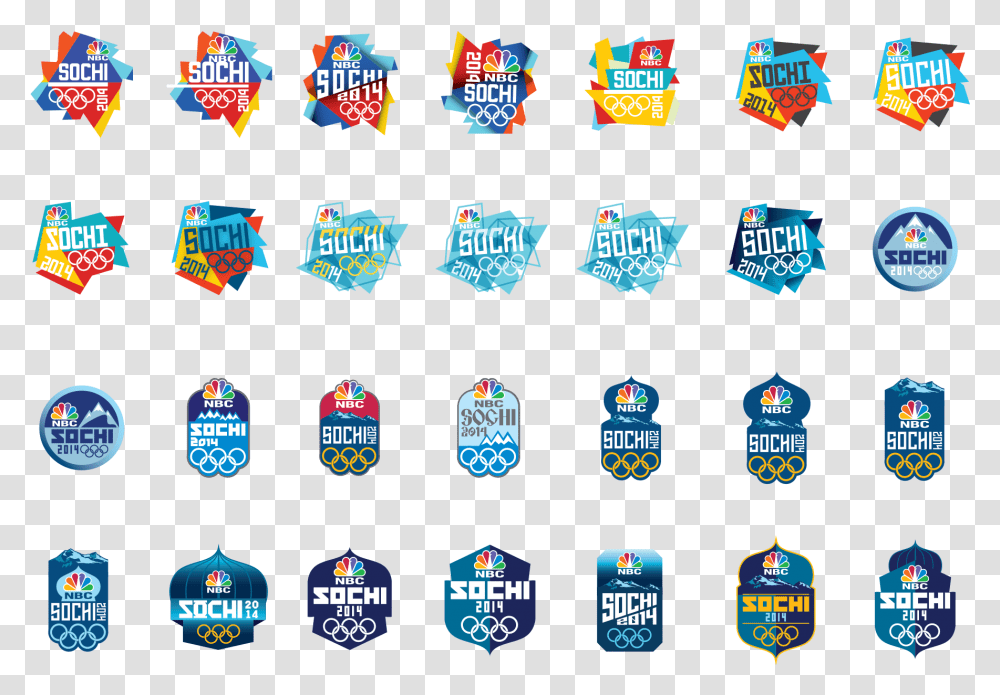 Logo Exploration And Branding For The Broadcast Of Sochi 2014 Olympics Branding, Trademark, Badge, Scoreboard Transparent Png