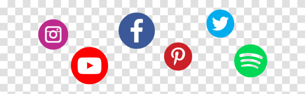 Logo Facebook Instagram Youtube Spotify, Hand, Light Transparent Png