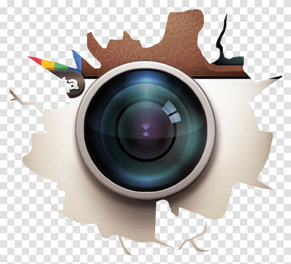 Logo Facebook Vector Logo Instagram Retro, Electronics, Camera Lens Transparent Png