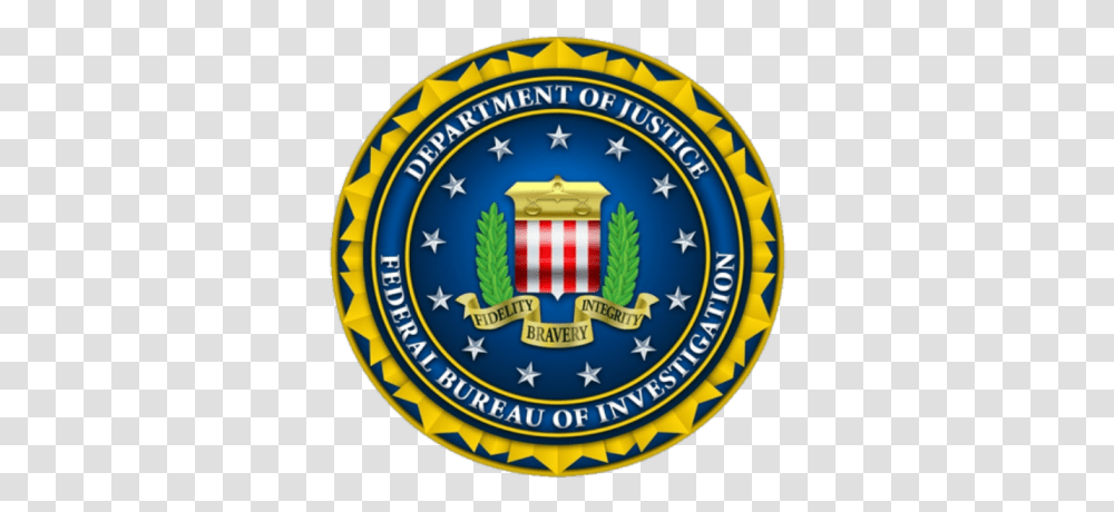 Logo Federal Bureau Of Investigation Roblox, Symbol, Trademark, Badge, Clock Tower Transparent Png