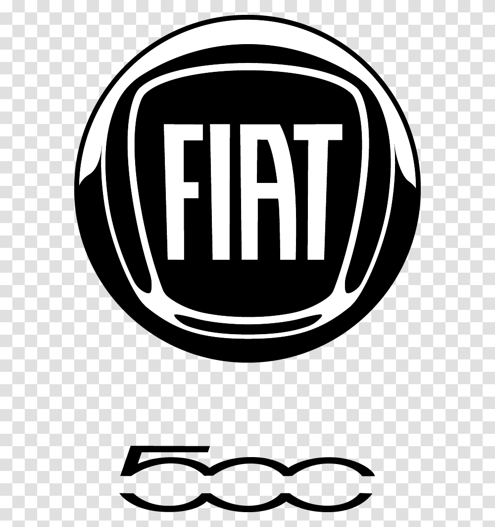 Logo Fiat 500, Stencil, Leisure Activities, Label Transparent Png