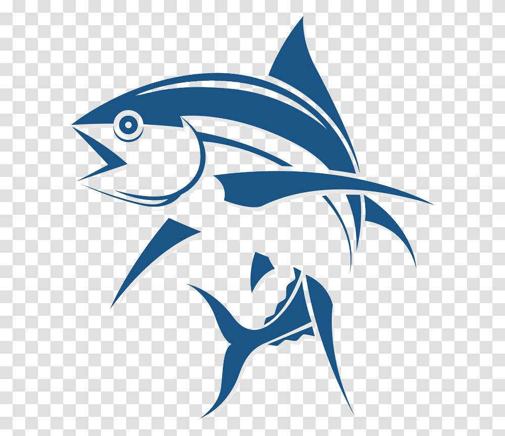 Logo Fishing Fish Cartoon Tuna Clipart, Sea Life, Animal, Mammal Transparent Png