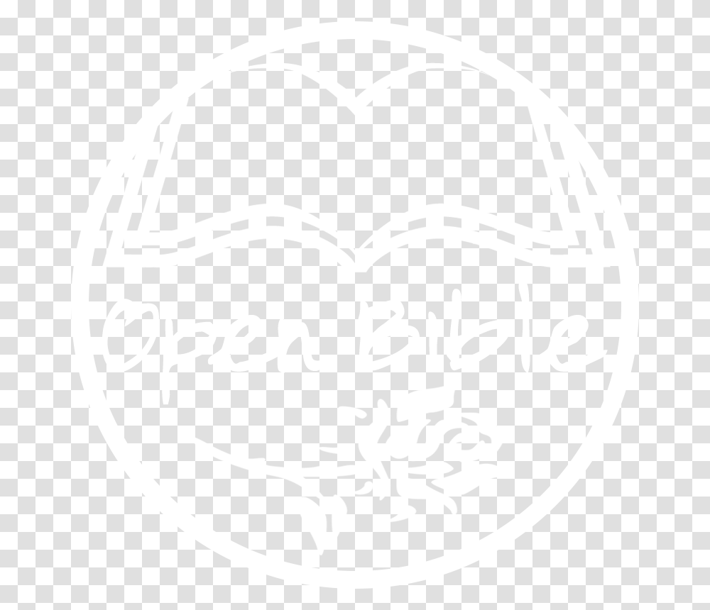 Logo Footer Church Open Bible, White, Texture, White Board Transparent Png