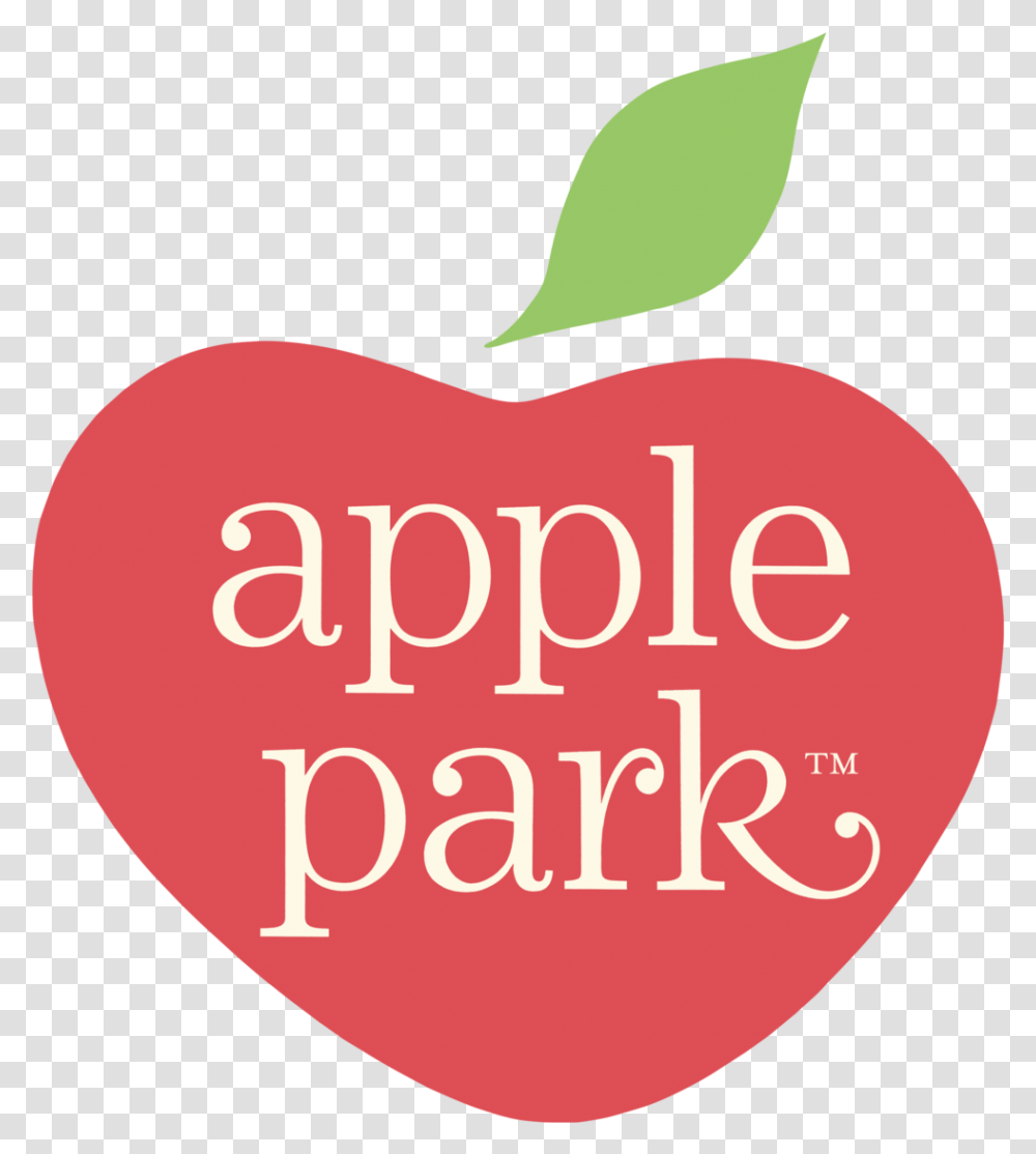 Logo For Apple Park Image Apple Park Kids, Label, Text, Plant, Food Transparent Png