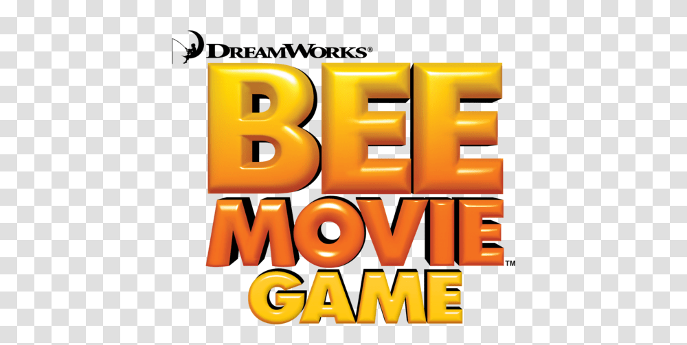 Logo For Bee Movie Game Bee Movie Game Logo, Text, Word, Alphabet, Label Transparent Png