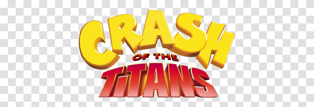 Logo For Crash Of The Titans By Pedrogon18 Steamgriddb Crash Of The Titans Logo, Pac Man, Leisure Activities Transparent Png